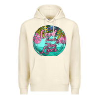 Sandshell good times and tan lines Premium Hoodie - JahusDesignShop