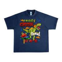 Navy ready to crush pre k Urban Heavy Tee - BundleAndBundleShop