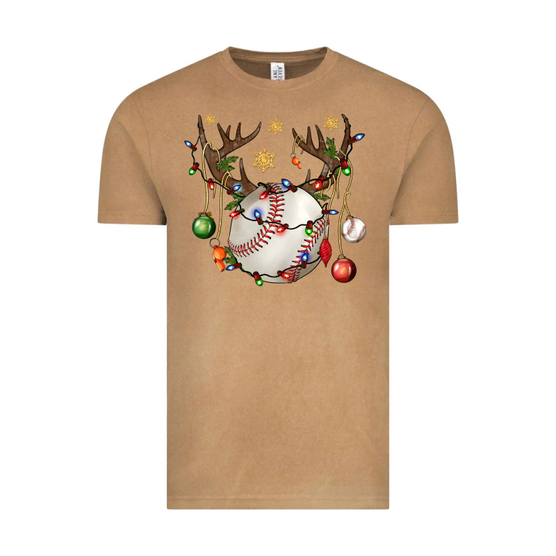 Baseball Horn Christmas Vintage Tee by BundleAndBundleShop | Teevron