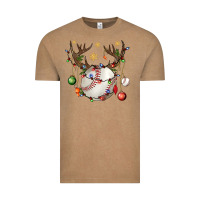 Vintage Coffee Baseball Horn Christmas Vintage Tee - BundleAndBundleShop