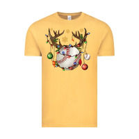Vintage Mustard Baseball Horn Christmas Vintage Tee - BundleAndBundleShop