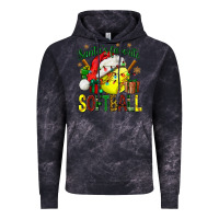Cloud Black santa's favorite softball bbs Vintage Hoodie - BundleAndBundleShop
