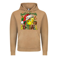 Vintage Camel santa's favorite softball bbs Vintage Hoodie - BundleAndBundleShop