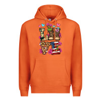 Carrot love valentine's day army boots olivia Premium Hoodie - OliviaCreatesArt
