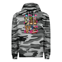 Slate Camo love valentine's day army boots olivia Premium Hoodie - OliviaCreatesArt