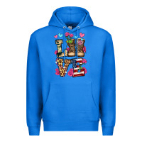True Royal love valentine's day army boots olivia Premium Hoodie - OliviaCreatesArt