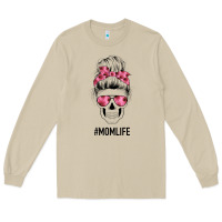 Mushroom Pink Flower Mom Skull Long Sleeve Tee - Bettercallsaul