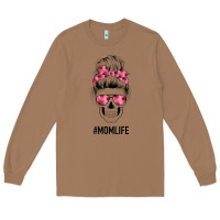 Toasted Coconut Pink Flower Mom Skull Long Sleeve Tee - Bettercallsaul