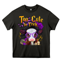 Asphalt too cute to trick halloween baby calf Heavy Core Tee - Jasminsmagicworld