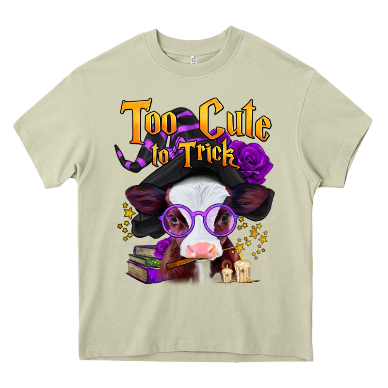 Too Cute To Trick Halloween Baby Calf Heavy Core Tee by Jasminsmagicworld | Teevron