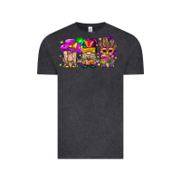 Vintage Black Mardi Gras Gnomies Cakes Flowers And Balloon Vintage Tee - BundleAndBundleShop
