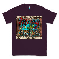 Plum merry christmas cross tumbler Classic Tee - JahusDesignShop