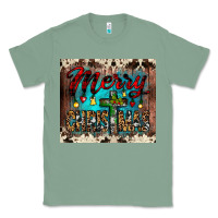 Sage merry christmas cross tumbler Classic Tee - JahusDesignShop