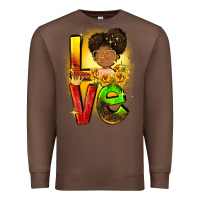 Chestnut Love Juneteenth Premium Sweatshirt - FaDigitalArtStudio