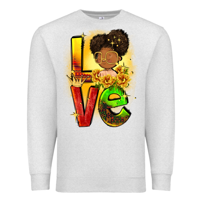 Love Juneteenth Premium Sweatshirt by FaDigitalArtStudio | Teevron