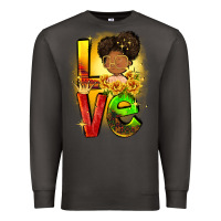 Smoke Love Juneteenth Premium Sweatshirt - FaDigitalArtStudio