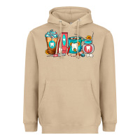 Mushroom Dentist Coffee Cups Heavyweight Hoodie - FaDigitalArtStudio