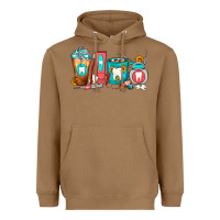 Toasted Coconut Dentist Coffee Cups Heavyweight Hoodie - FaDigitalArtStudio