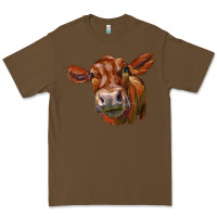 Cacao red angus face Premium Tee - LillyAllenDesigns