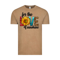 Vintage Coffee For The Love Of Sunshine Vintage Tee - BundleAndBundleShop