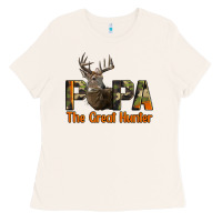 Bone Western Papa The Great Deer Hunter Ladies Tee - LillyAllenDesigns