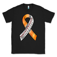 Black Kidney Cancer Ribbon Baseball Classic Tee - BundleAndBundleShop