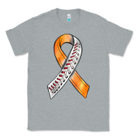 Heather Grey Kidney Cancer Ribbon Baseball Classic Tee - BundleAndBundleShop