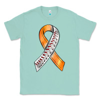Seafoam Kidney Cancer Ribbon Baseball Classic Tee - BundleAndBundleShop