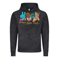 Peace Love Nails Bbs Vintage Hoodie | Teevron