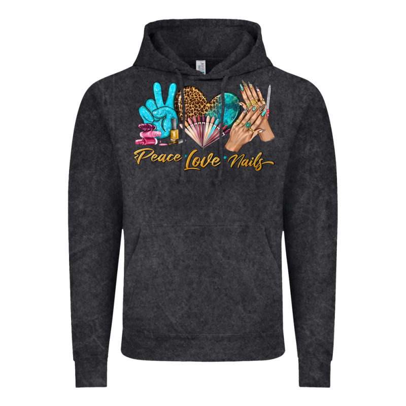 Peace Love Nails Bbs Vintage Hoodie by BundleAndBundleShop | Teevron