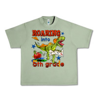 Oil Green roaring into 5th grade Urban Heavy Tee - BundleAndBundleShop