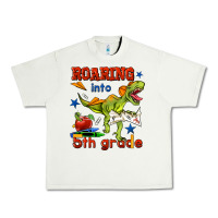 Pistachio roaring into 5th grade Urban Heavy Tee - BundleAndBundleShop