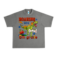 Tornado roaring into 5th grade Urban Heavy Tee - BundleAndBundleShop