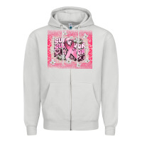 Dove Grey survivor cancer awareness Zipper Hoodie - CowGirlArtShop