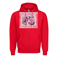 Red survivor cancer awareness Zipper Hoodie - CowGirlArtShop