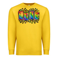 Lemon Love pride Premium Sweatshirt - FaDigitalArtStudio
