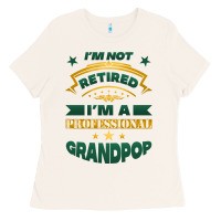 Bone i'm not retired i'm a professional grandpop Ladies Tee - Jasminsmagicworld