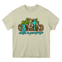 Mossy created with a purpose Heavy Core Tee - AdoDesignShop