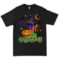 Black My first Halloween Premium Tee - NancyCooperArtShop