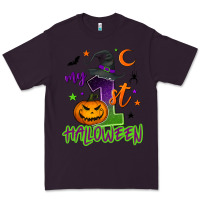Plum My first Halloween Premium Tee - NancyCooperArtShop