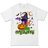 White My first Halloween Premium Tee - NancyCooperArtShop