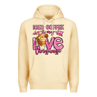 Pina Colada iced coffee is my love language Premium Hoodie - OliviaCreatesArt
