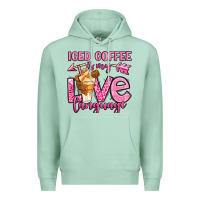 Seafoam iced coffee is my love language Premium Hoodie - OliviaCreatesArt