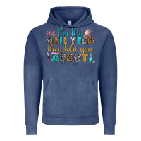 Vintage Denim i'm the nail tech they told you about bbs Vintage Hoodie - BundleAndBundleShop