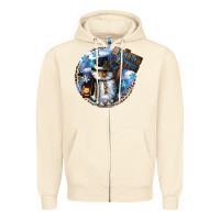 Sandshell hello winter Zipper Hoodie - CowGirlArtShop