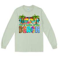 Matcha life is better at the beach Long Sleeve Tee - RanaPortraitStore