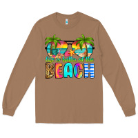 Toasted Coconut life is better at the beach Long Sleeve Tee - RanaPortraitStore