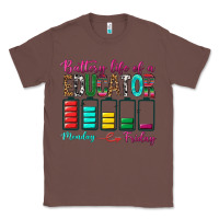 Chestnut Battery Life Of A Educator Classic Tee - BundleAndBundleShop