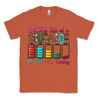 Copper Battery Life Of A Educator Classic Tee - BundleAndBundleShop