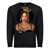 Black black queen Premium Sweatshirt - FaDigitalArtStudio